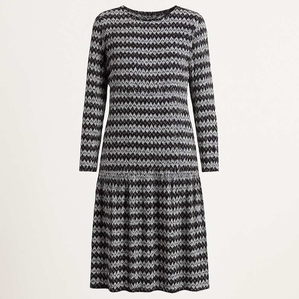 By Together “Zee Print Dress” -Black Print